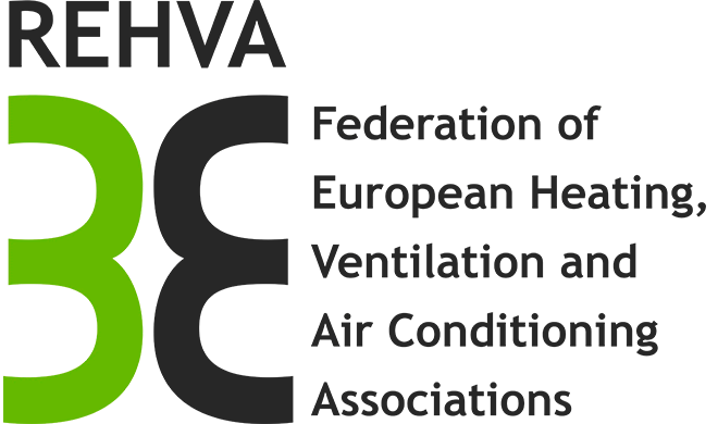 REHVA – Federation of European Heating, Ventilation and Air Conditioning Associations logo